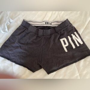 Victoria’s Secret PINK Sleep Boxy Short Black PINK Print